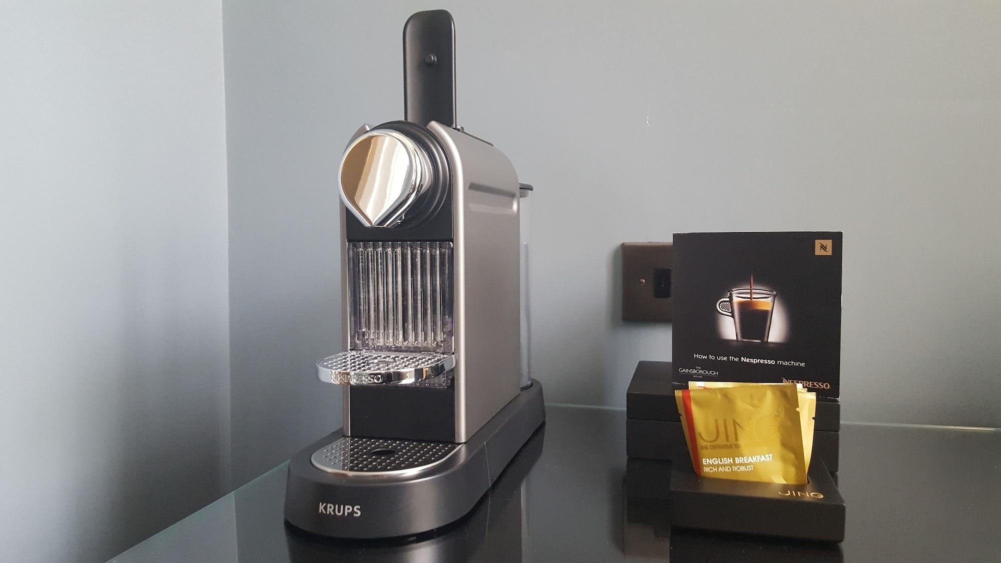The Gainsborough Bath Spa - Small Luxury Hotels Of The World Luaran gambar A Nespresso VertuoLine coffee machine